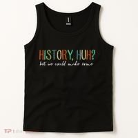 History Huh Red White And Royal Blue Tank Top thumb 2