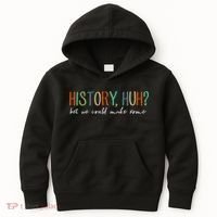 History Huh Red White And Royal Blue Kids Hoodie thumb 0