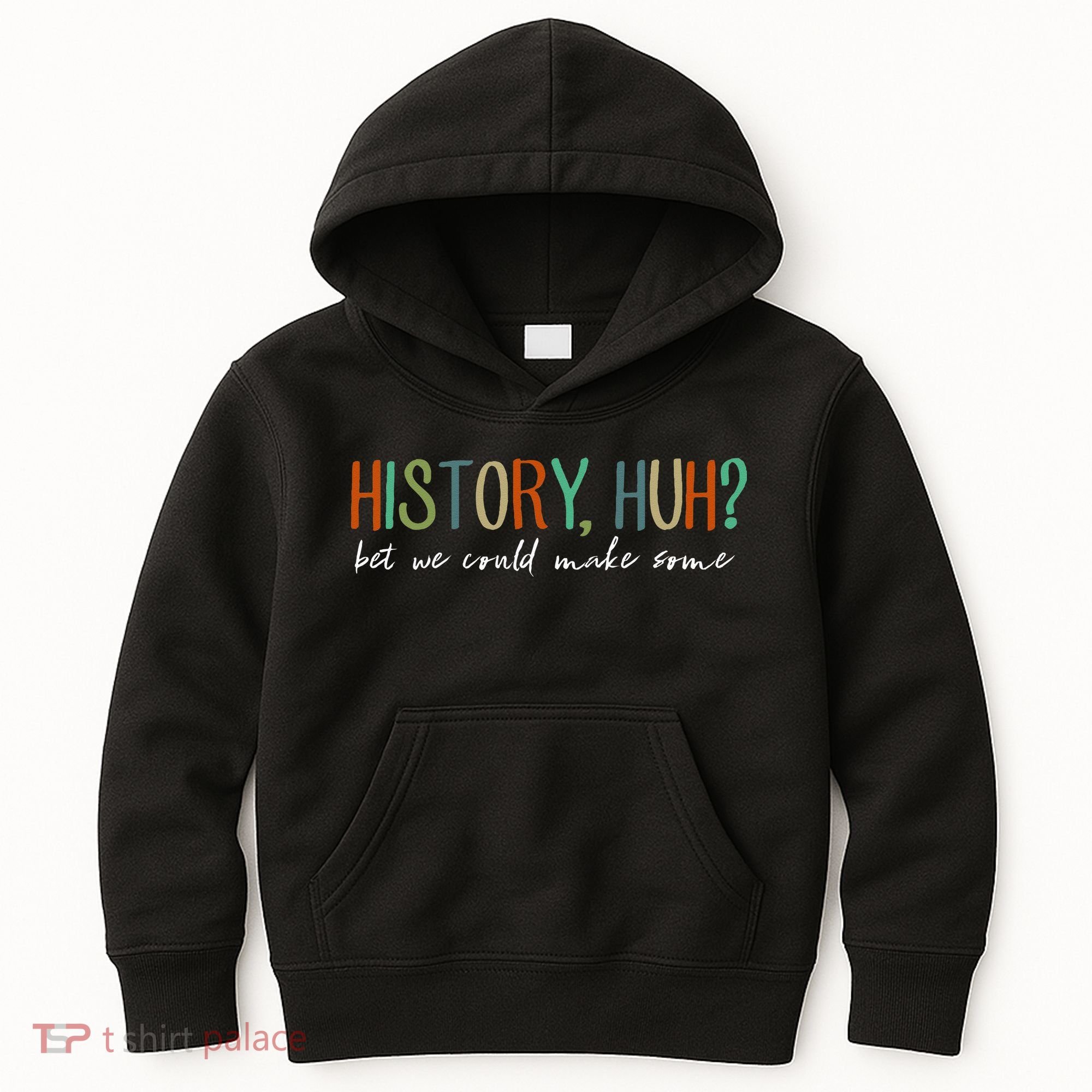 History Huh Red White And Royal Blue Kids Hoodie