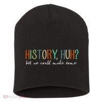 History Huh Red White And Royal Blue Short Acrylic Beanie thumb 0