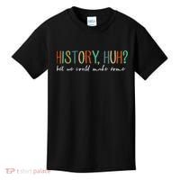 History Huh Red White And Royal Blue Kids T-Shirt thumb 0