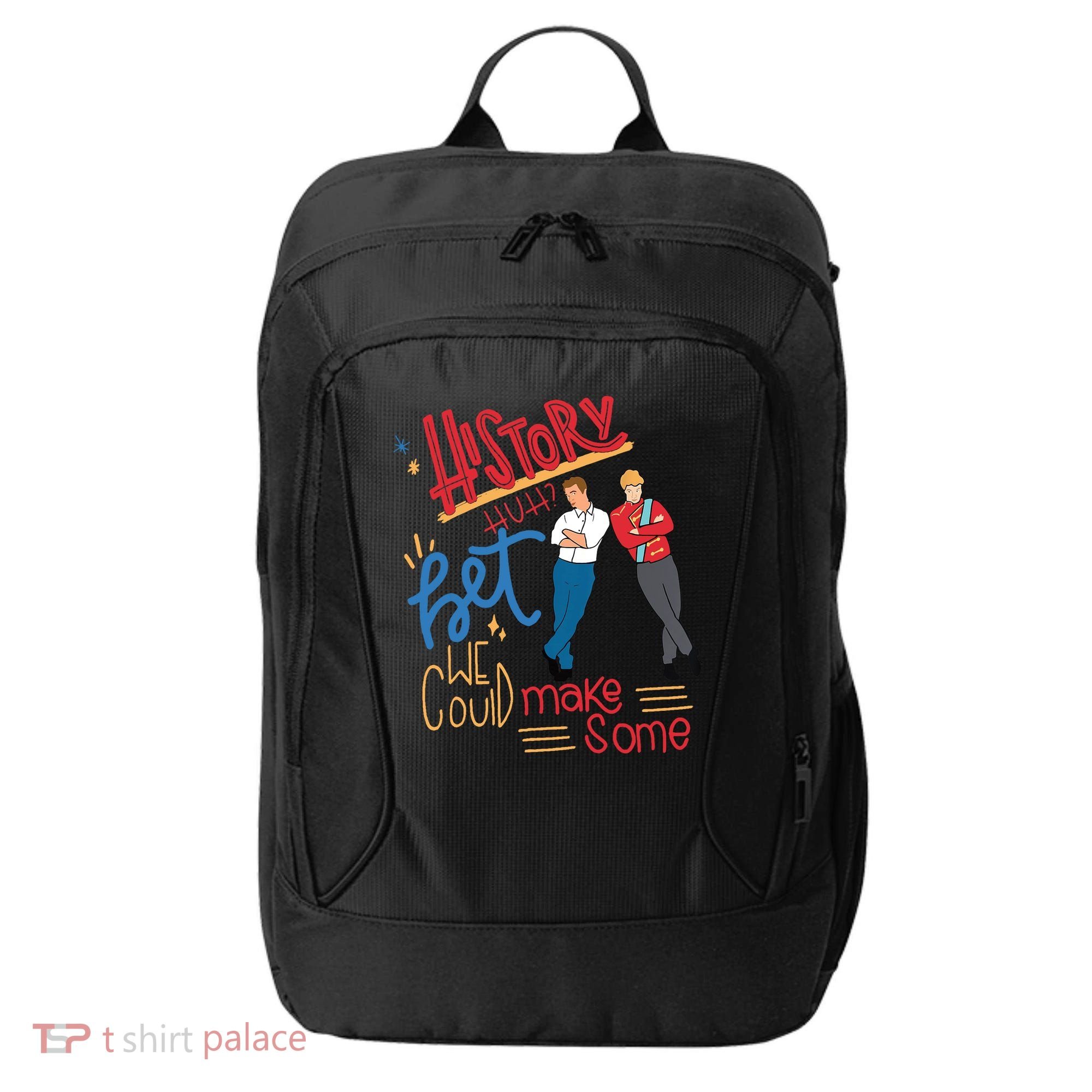 History Huh? Red White And Royal Blue Funny Saying City Backpack