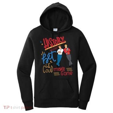 History Huh? Red White And Royal Blue Funny Saying Women's Hoodie