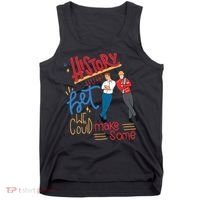 History Huh? Red White And Royal Blue Funny Saying Tank Top thumb 0