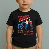 History Huh? Red White And Royal Blue Funny Saying Toddler T-Shirt thumb 2
