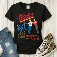 History Huh? Red White And Royal Blue Funny Saying Women's T-Shirt thumb 3