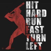 Hit Hard Run Fast Turn Left Funny Baseball Player Cute Gift Backpack thumb 2
