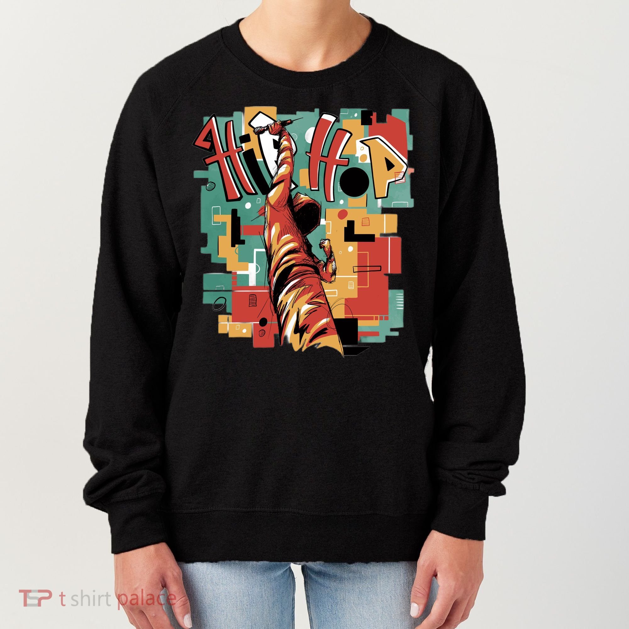 Hip Hop Retro Music Women's Sweatshirt