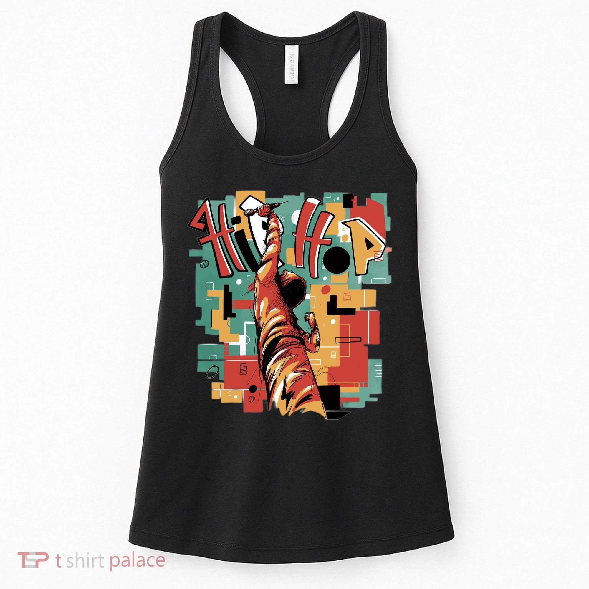 Hip Hop Retro Music Women's Tank Top