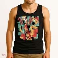Hip Hop Retro Music Tank Top thumb 3