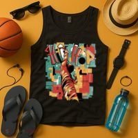 Hip Hop Retro Music Tank Top thumb 4
