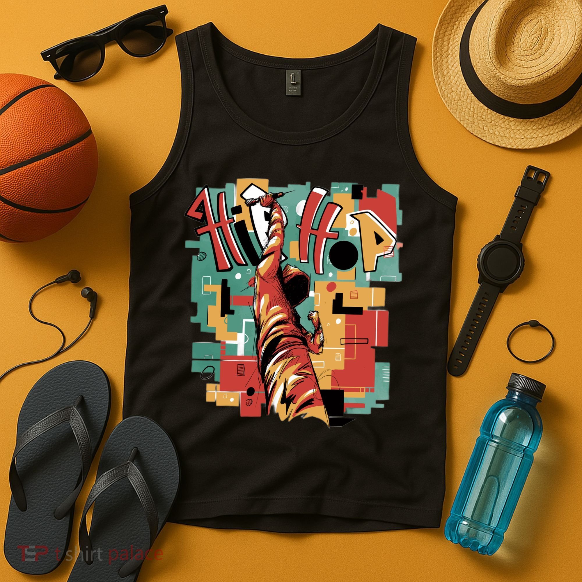 Hip Hop Retro Music Tank Top