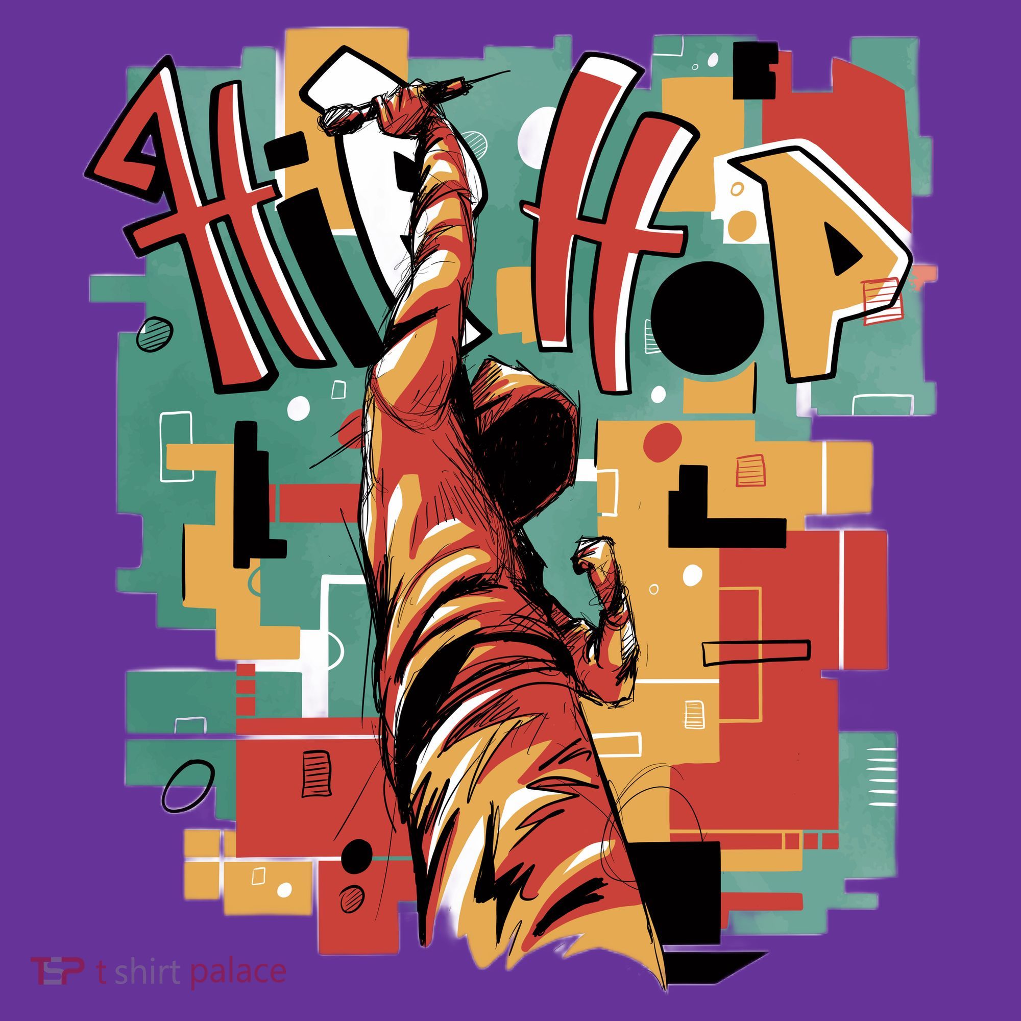 Hip Hop Retro Music Sweatshirt