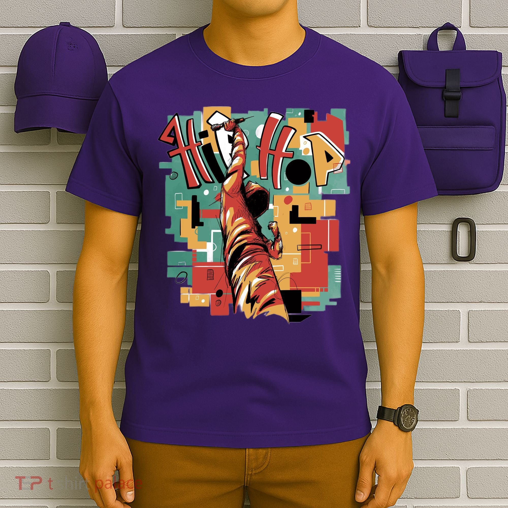 Hip Hop Retro Music T-Shirt