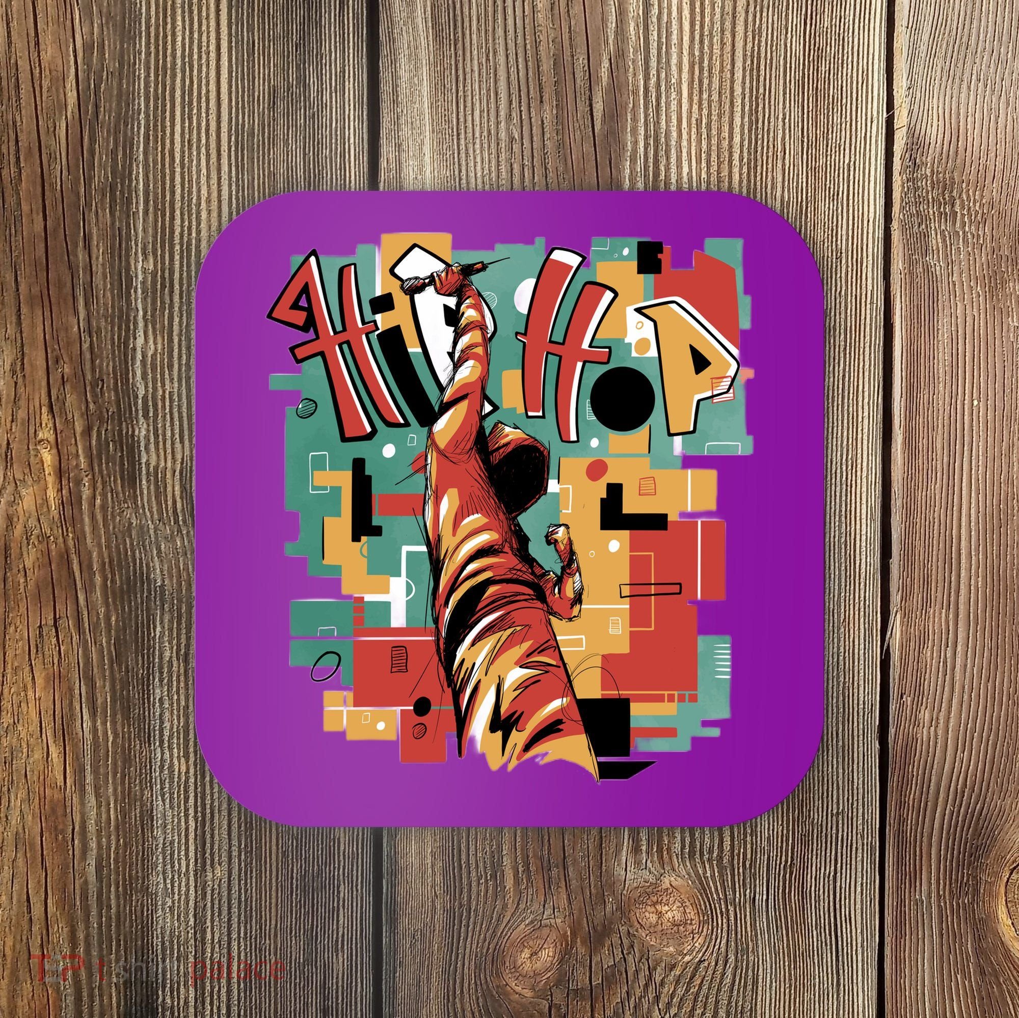 Hip Hop Retro Music Coaster