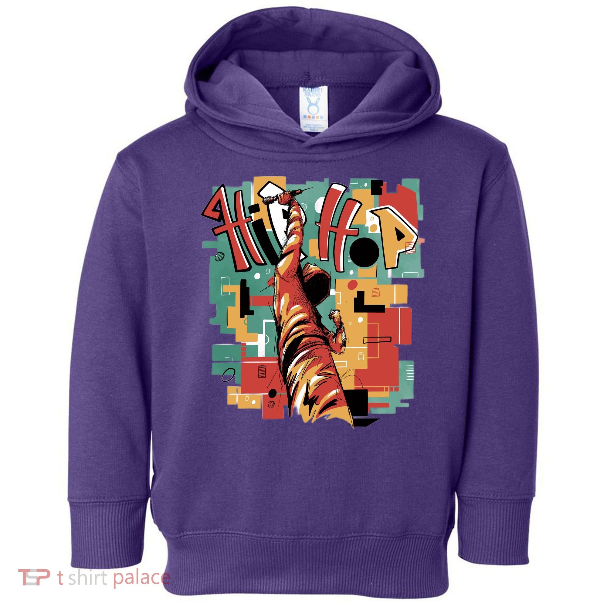 Hip Hop Retro Music Toddler Hoodie