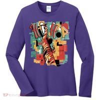 Hip Hop Retro Music Women's Long Sleeve Shirt thumb 0