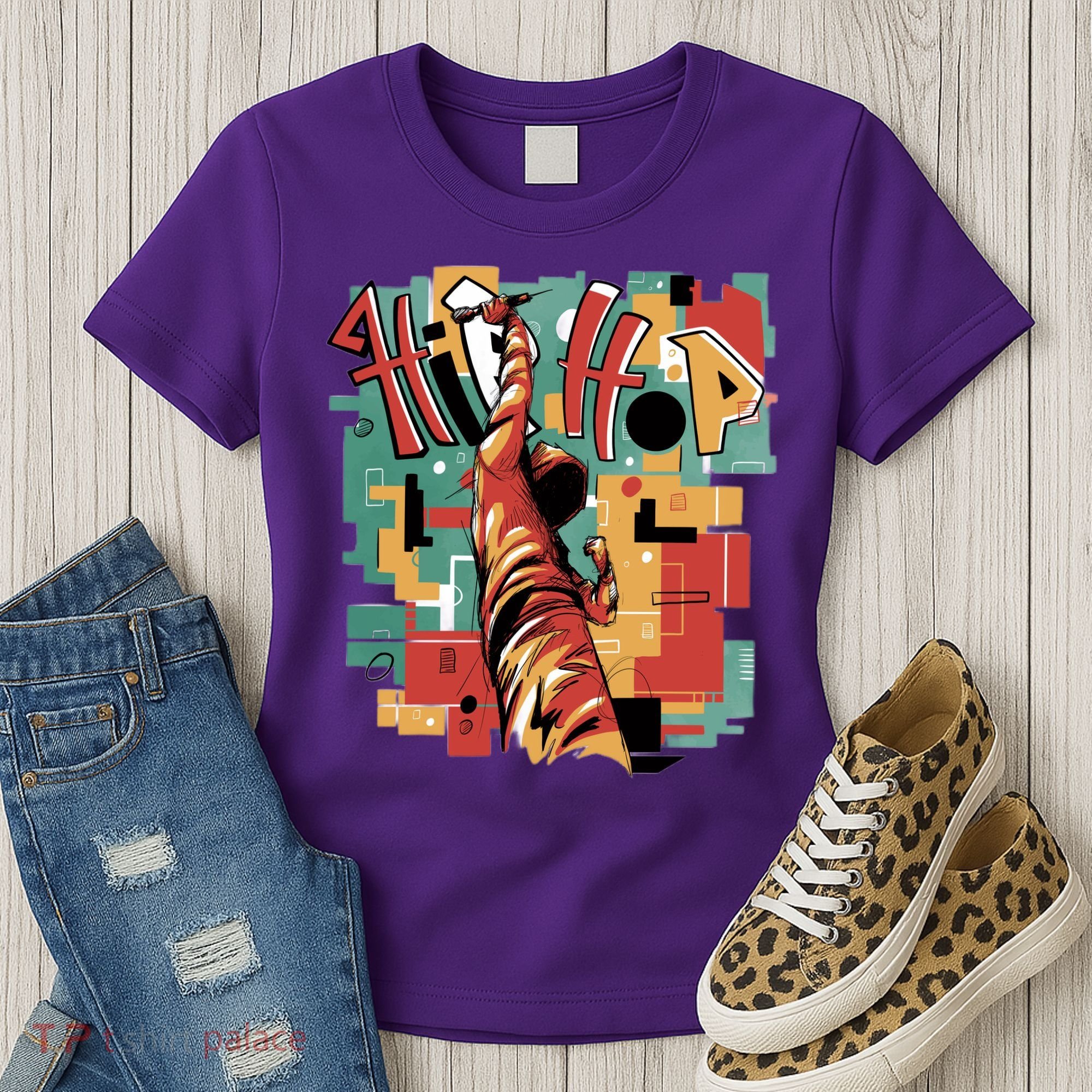 Hip Hop Retro Music Women's T-Shirt