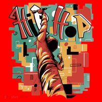 Hip Hop Retro Music Santa Hat thumb 1