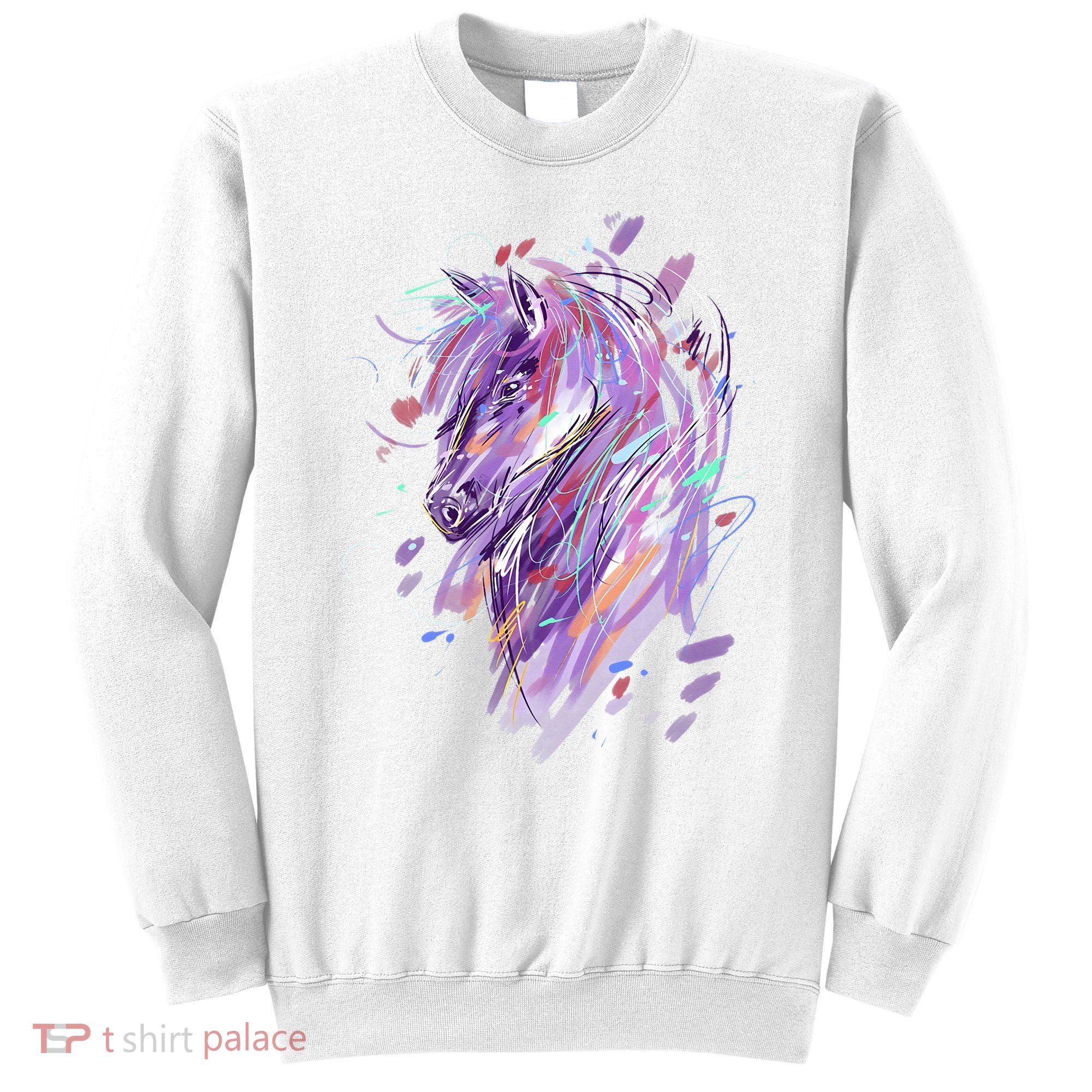 Horse  Horseback Riding Horse Lover Sweatshirt