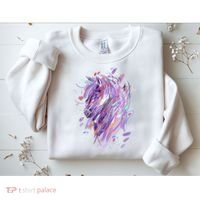 Horse  Horseback Riding Horse Lover Sweatshirt thumb 2