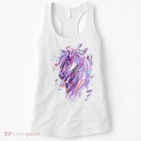 Horse  Horseback Riding Horse Lover Women's Tank Top thumb 0