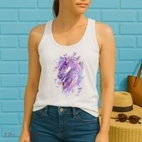 Horse  Horseback Riding Horse Lover Women's Tank Top thumb 2