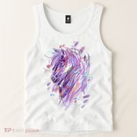 Horse  Horseback Riding Horse Lover Tank Top thumb 2
