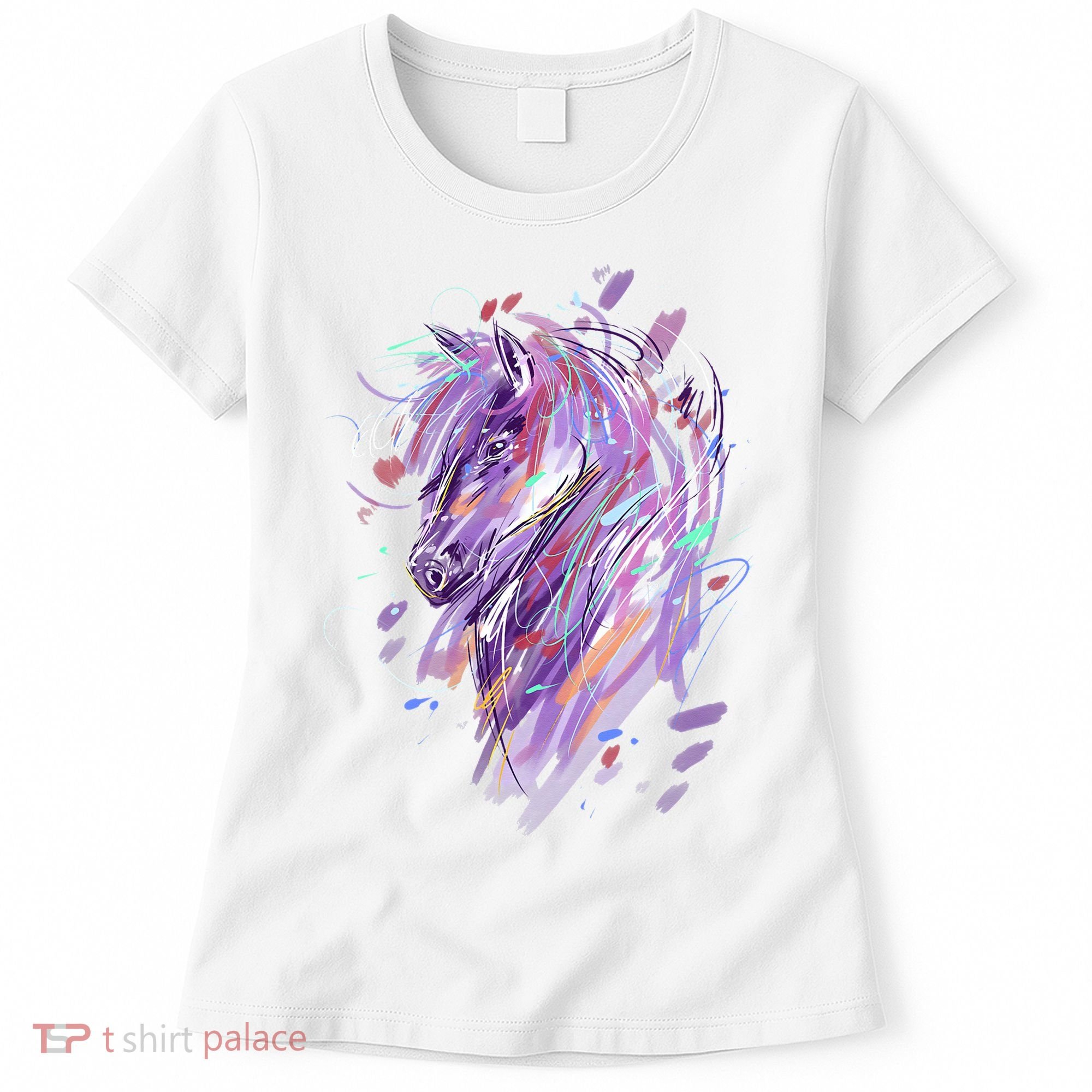 Horse  Horseback Riding Horse Lover Women's T-Shirt