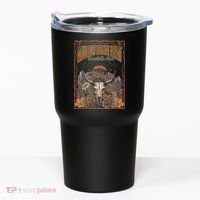 Hillbilly Hippie Right Down To The Bone Bullskull Country Tumbler thumb 0