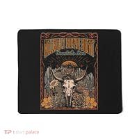 Hillbilly Hippie Right Down To The Bone Bullskull Country Mousepad thumb 0