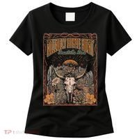 Hillbilly Hippie Right Down To The Bone Bullskull Country Women's T-Shirt thumb 0
