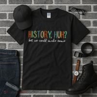 History Huh Red White And Royal Blue Tall T-Shirt thumb 3