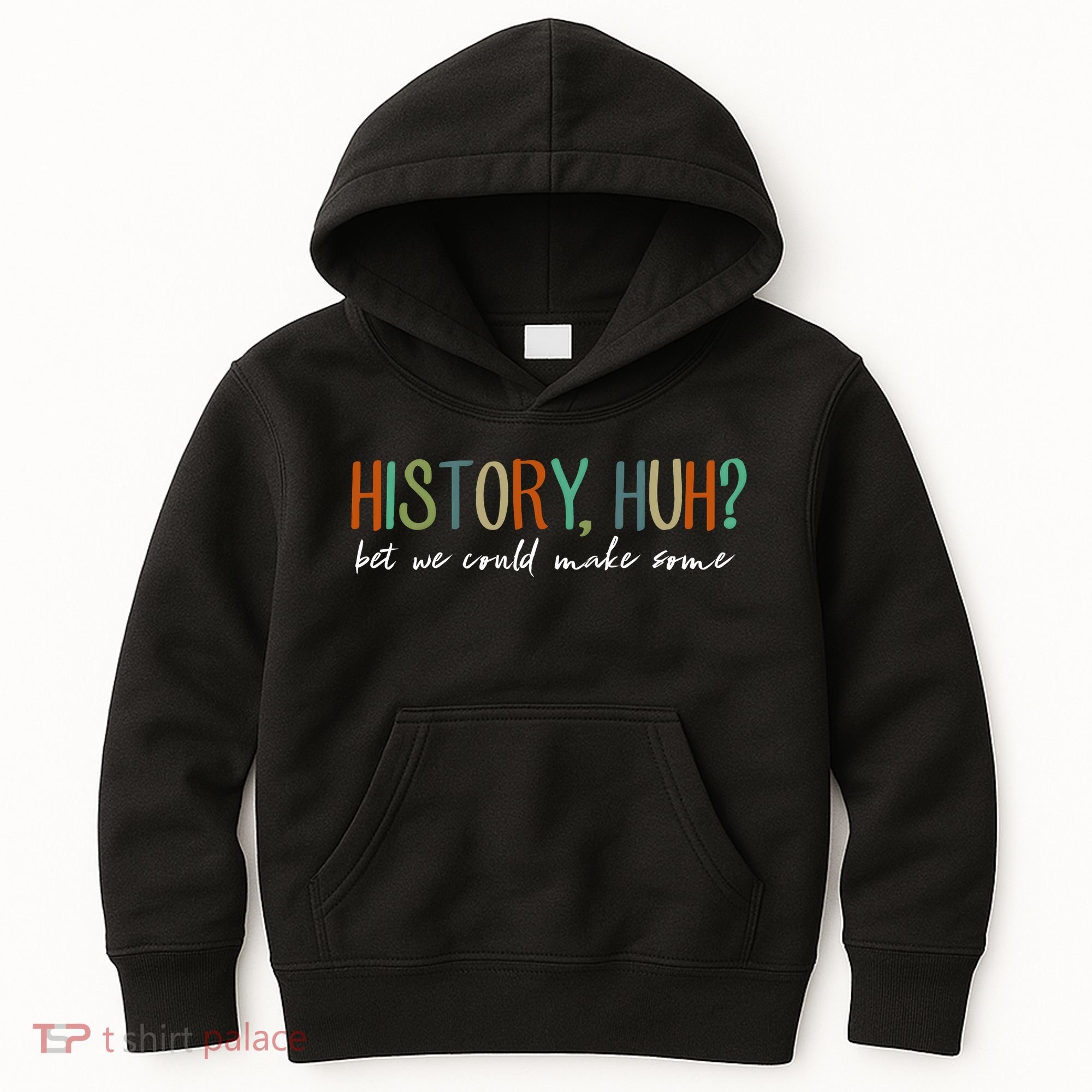 History Huh Red White And Royal Blue Kids Hoodie