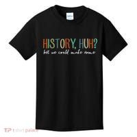 History Huh Red White And Royal Blue Kids T-Shirt thumb 0