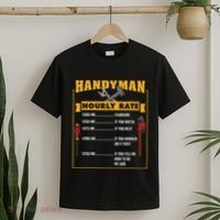 Handyman Hourly Rate Gift For Handyman Dad T-Shirt thumb 2