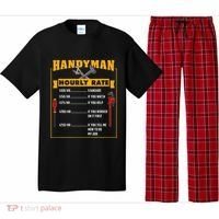 Handyman Hourly Rate Gift For Handyman Dad Pajama Set thumb 0