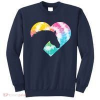 Horse Heart Shaped Animal Lover Horseback Rider Sweatshirt thumb 0