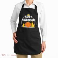 Happy Halloween Spooky Pumpkin Holiday Apron thumb 2