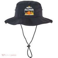 Happy Halloween Spooky Pumpkin Holiday Bucket Hat thumb 0