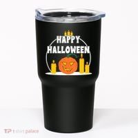 Happy Halloween Spooky Pumpkin Holiday Tumbler thumb 0