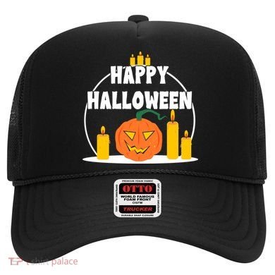 Happy Halloween Spooky Pumpkin Holiday Hat