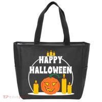 Happy Halloween Spooky Pumpkin Holiday Tote Bag thumb 0