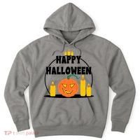 Happy Halloween Spooky Pumpkin Holiday Hoodie thumb 0
