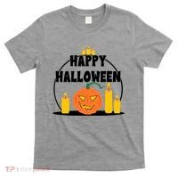 Happy Halloween Spooky Pumpkin Holiday T-Shirt thumb 0