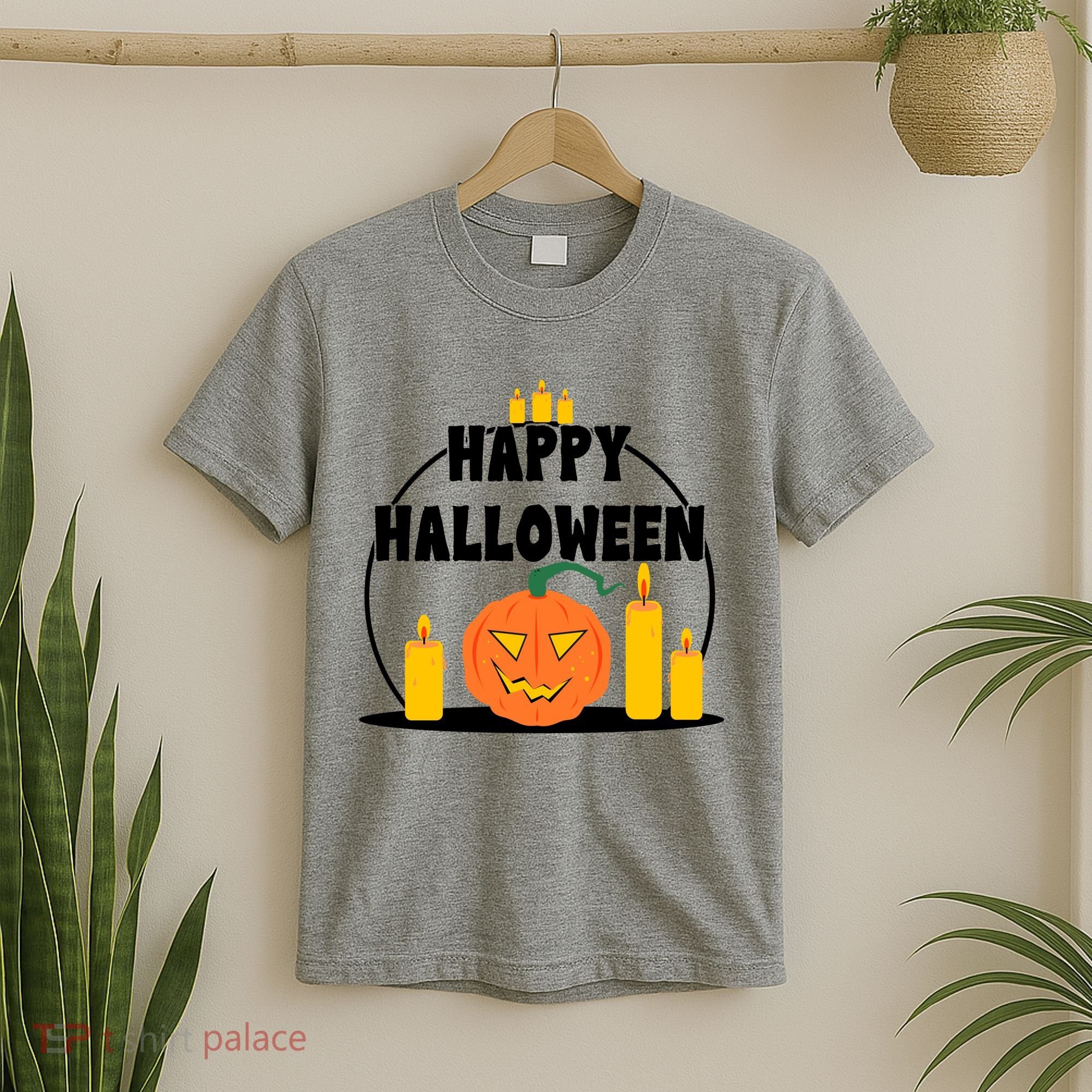 Happy Halloween Spooky Pumpkin Holiday T-Shirt