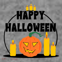 Happy Halloween Spooky Pumpkin Holiday Baby Bodysuit thumb 2