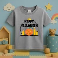 Happy Halloween Spooky Pumpkin Holiday Toddler T-Shirt thumb 3