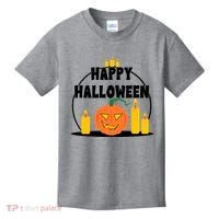 Happy Halloween Spooky Pumpkin Holiday Kids T-Shirt thumb 0