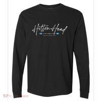 Hilton Head South Carolina Beach Graphic Comfort Colors Heavyweight Long Sleeve T-Shirt thumb 0